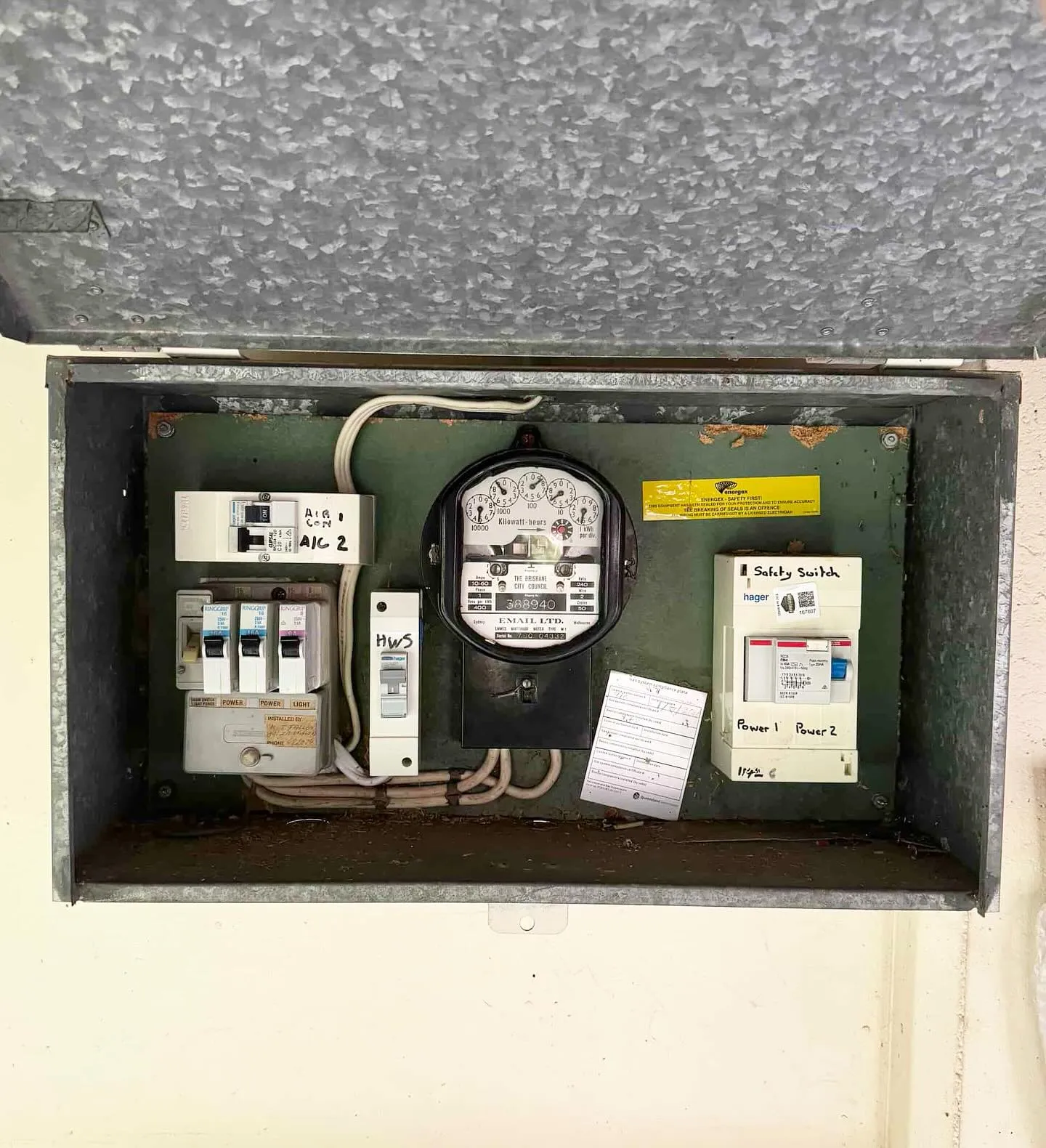 Old Fuse Box Replacement — photo 2 of 2