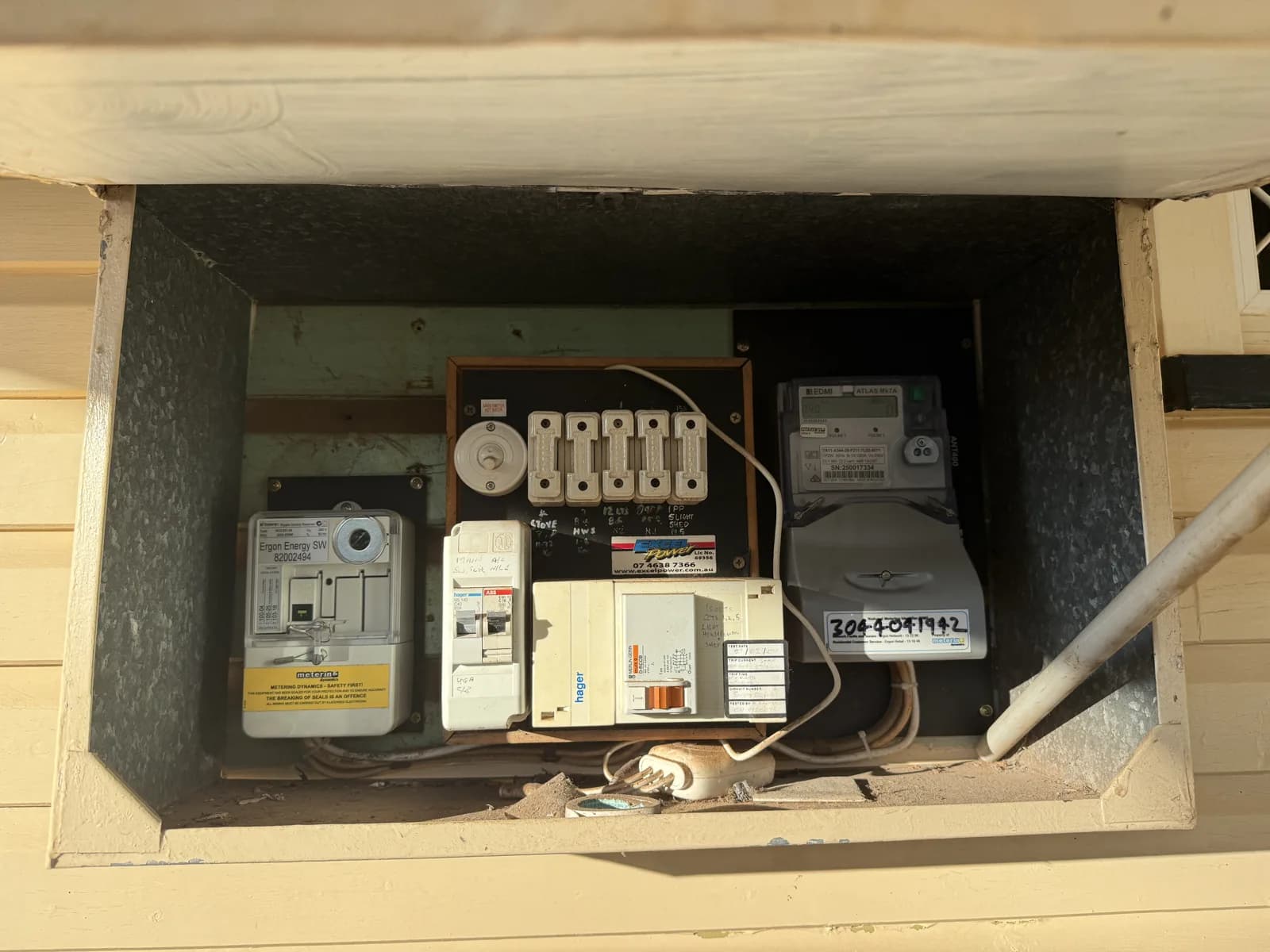 Meter Box Rebuild - Before & After detail 2